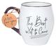 Ceramic Mug Touch of Color: The Best is Yet to Come, White/Purple/Black, Philippians 1:6 Homeware - Thumbnail 0