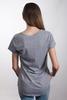 Womens Mali Tee: Grace Wins, Small, Grey Marle With White Print (Abide T-shirt Apparel Series) Soft Goods - Thumbnail 1