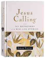 Jesus Calling: 365 Devotions With Real-Life Stories (With Full Scriptures) Hardback - Thumbnail 0