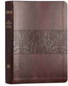 TPT New Testament Large Print Burgundy (Black Letter Edition) (With Psalms, Proverbs And The Song Of Songs) Imitation Leather