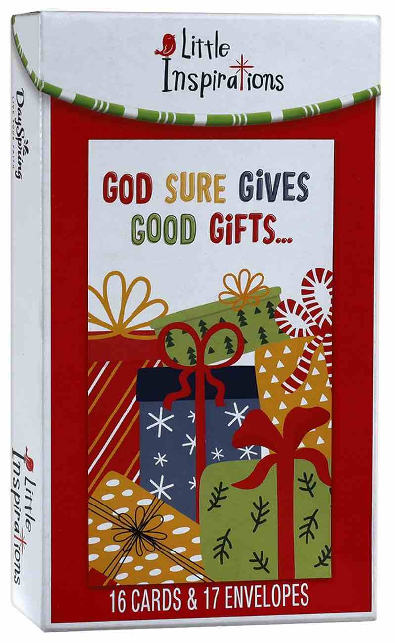 Christmas Boxed Cards: God's Gifts (James 1:17 Niv) Stationery