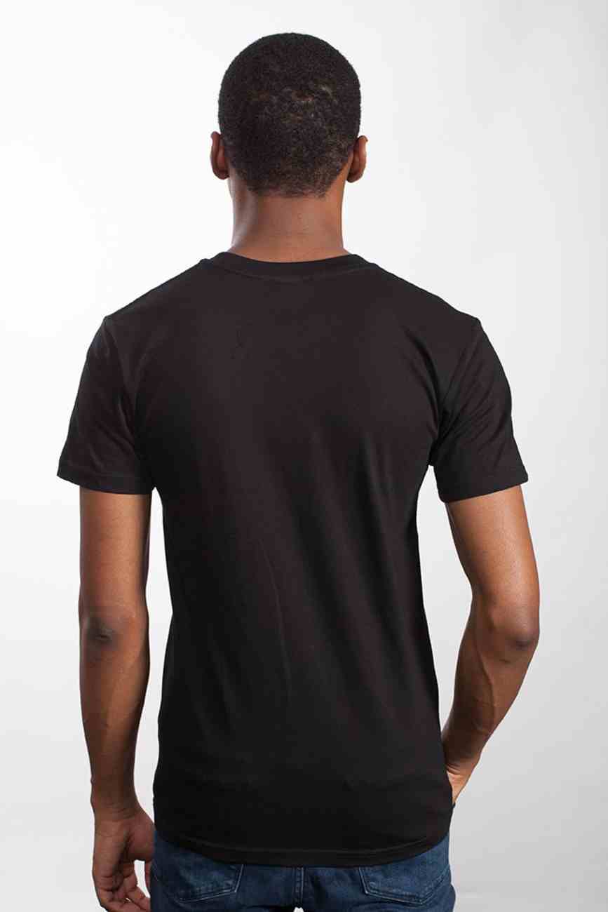 Mens Staple Tee: Stand Firm, 2xlarge, Black With White Print (Abide T-shirt Apparel Series) Soft Goods