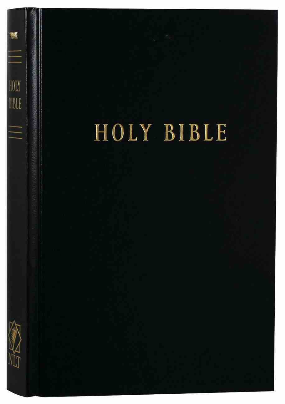 NLT Pew Bible Black (Black Letter Edition) Hardback