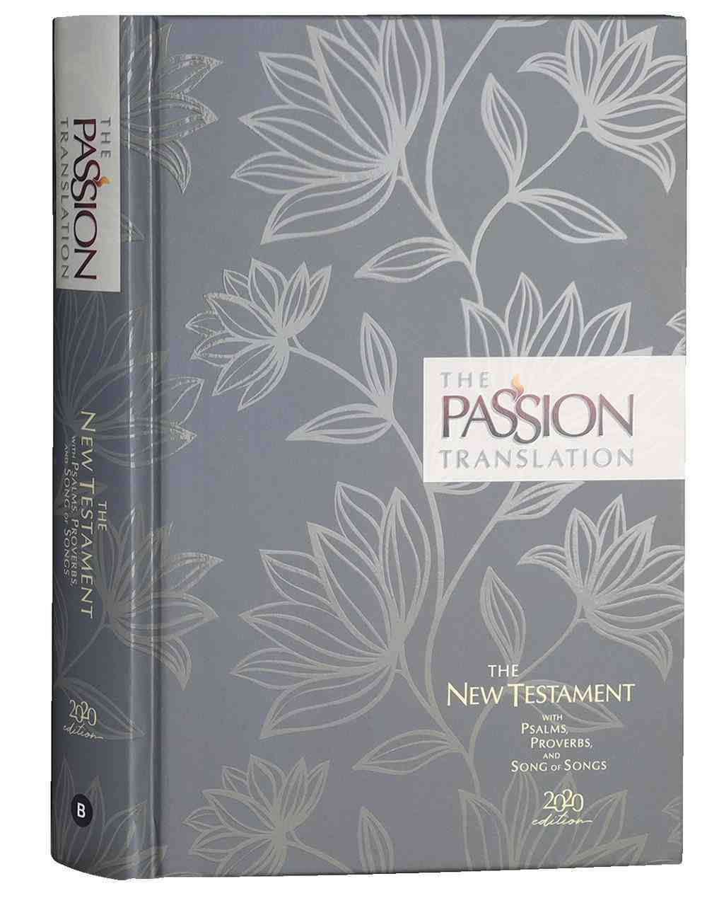 TPT New Testament Floral (Black Letter Edition) (With Psalms, Proverbs And The Song Of Songs) Hardback