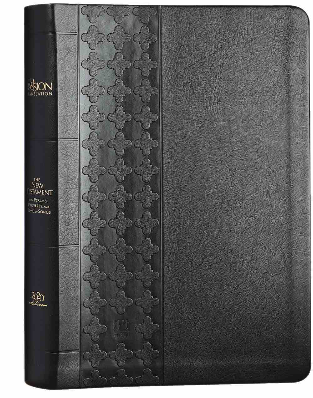 TPT New Testament Large Print Black (Black Letter Edition) (With Psalms, Proverbs And The Song Of Songs) Imitation Leather