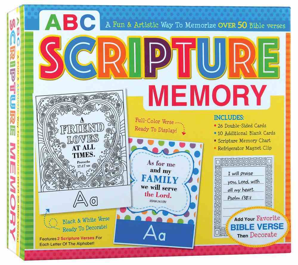 ABC Scripture Memory Boxed Set Game