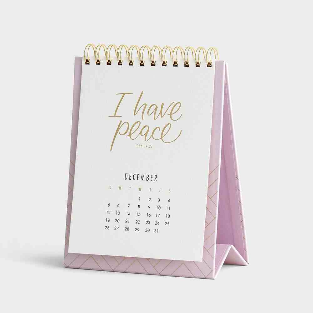 2021 Desktop Calendar: I Am Known Spiral