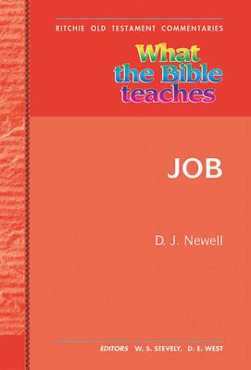 Rotc: What the Bible Teaches #17: Job Paperback