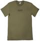 Mens Staple Tee: Saved, Small, Army With Black Print (Abide T-shirt Apparel Series) Soft Goods - Thumbnail 0