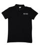 Mens Pique Polo: Abide, Xlarge, Black With White Print (Abide T-shirt Apparel Series) Soft Goods - Thumbnail 0