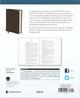 NIV Journal the Word Bible Large Print Brown (Black Letter Edition) Premium Imitation Leather - Thumbnail 1