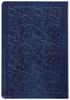 TPT New Testament Large Print Navy (Black Letter Edition) (With Psalms, Proverbs And The Song Of Songs) Imitation Leather - Thumbnail 1