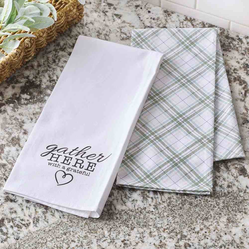 Tea Towel Set: Gather Here (Gather Here Collection) Soft Goods