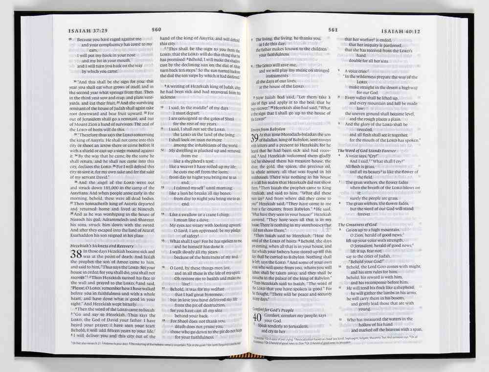 ESV Church Bible Black (Black Letter Edition) Hardback