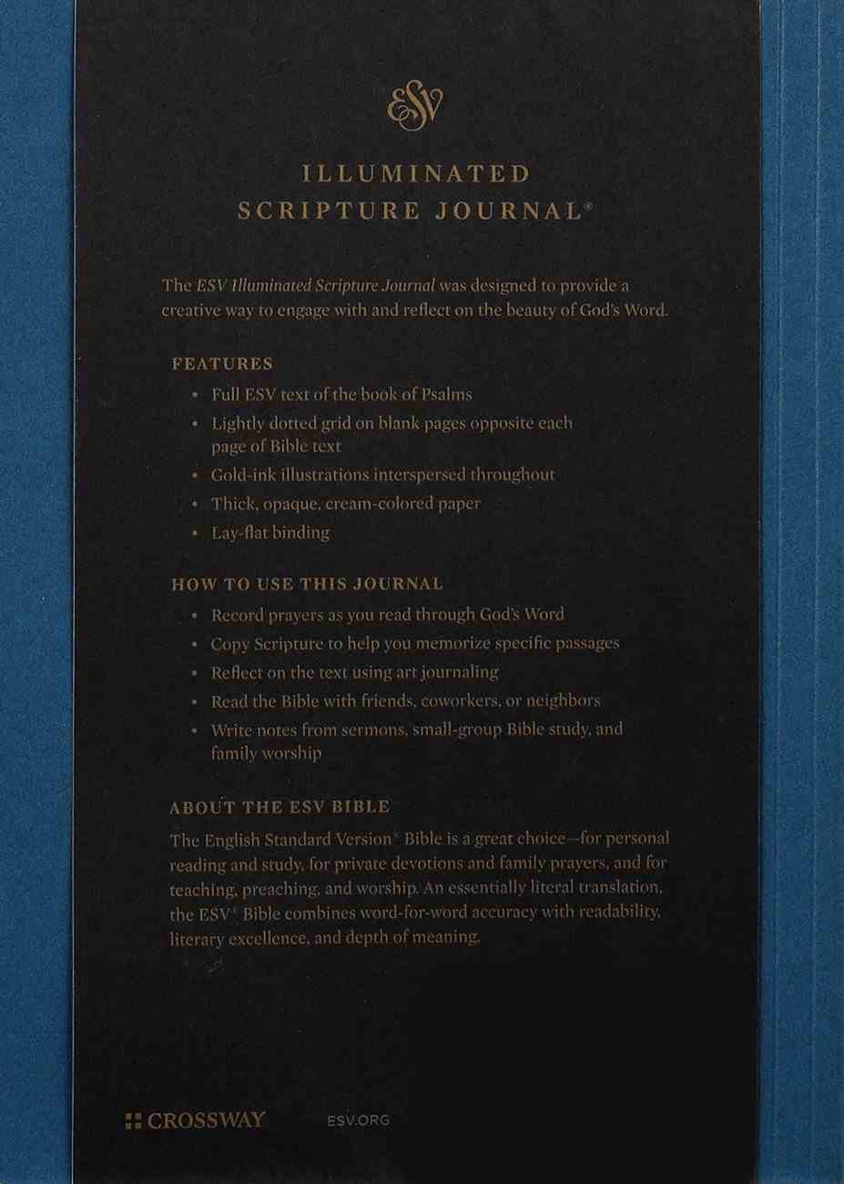 ESV Illuminated Scripture Journal Psalms (Black Letter Edition) Paperback