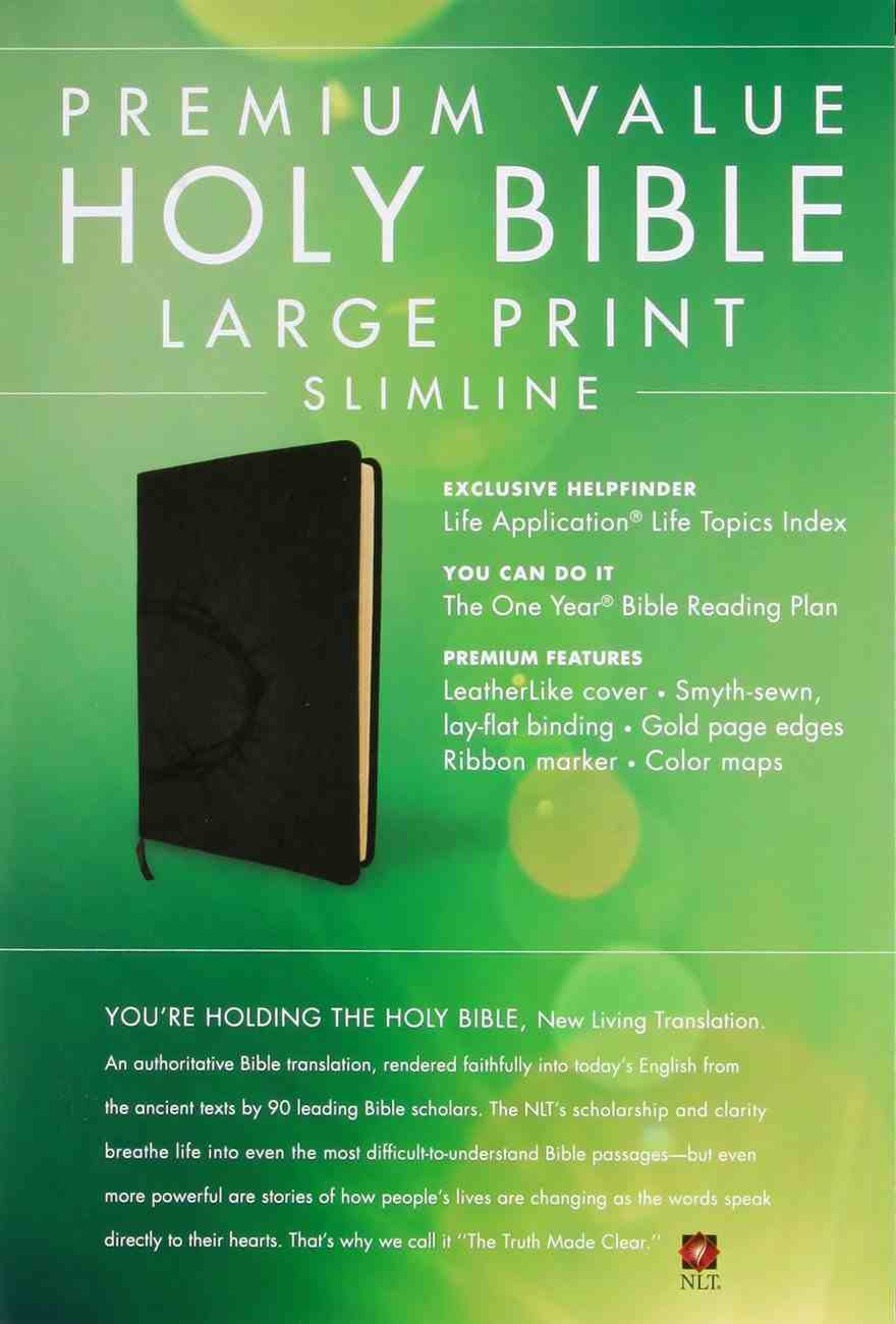 the living bible in large print