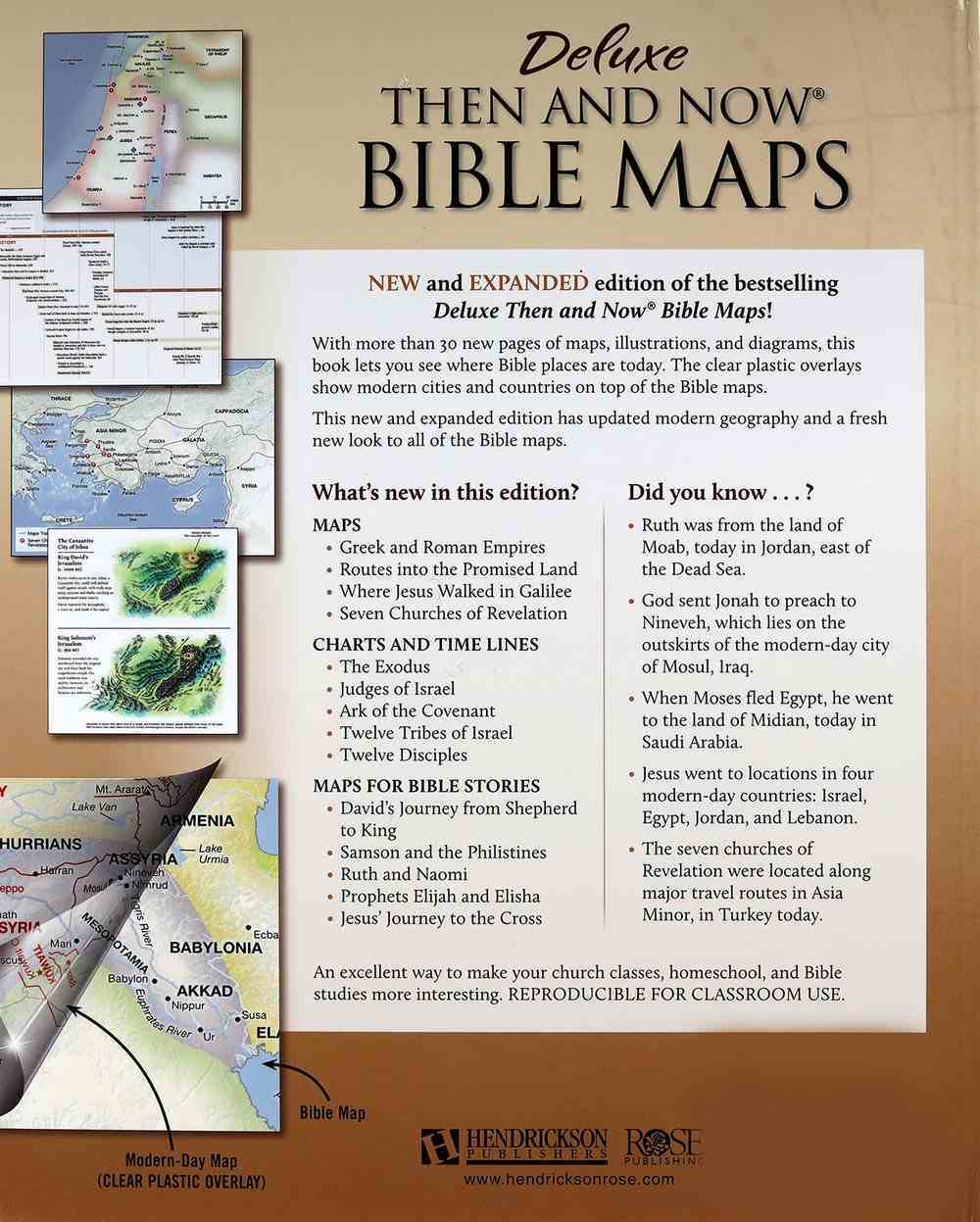 Rose Deluxe Then and Now Bible Maps (New And Expanded 2020 Edition) by ...