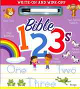 Write-On and Wipe-Off: Bible 123's (With Marker) Board Book - Thumbnail 0