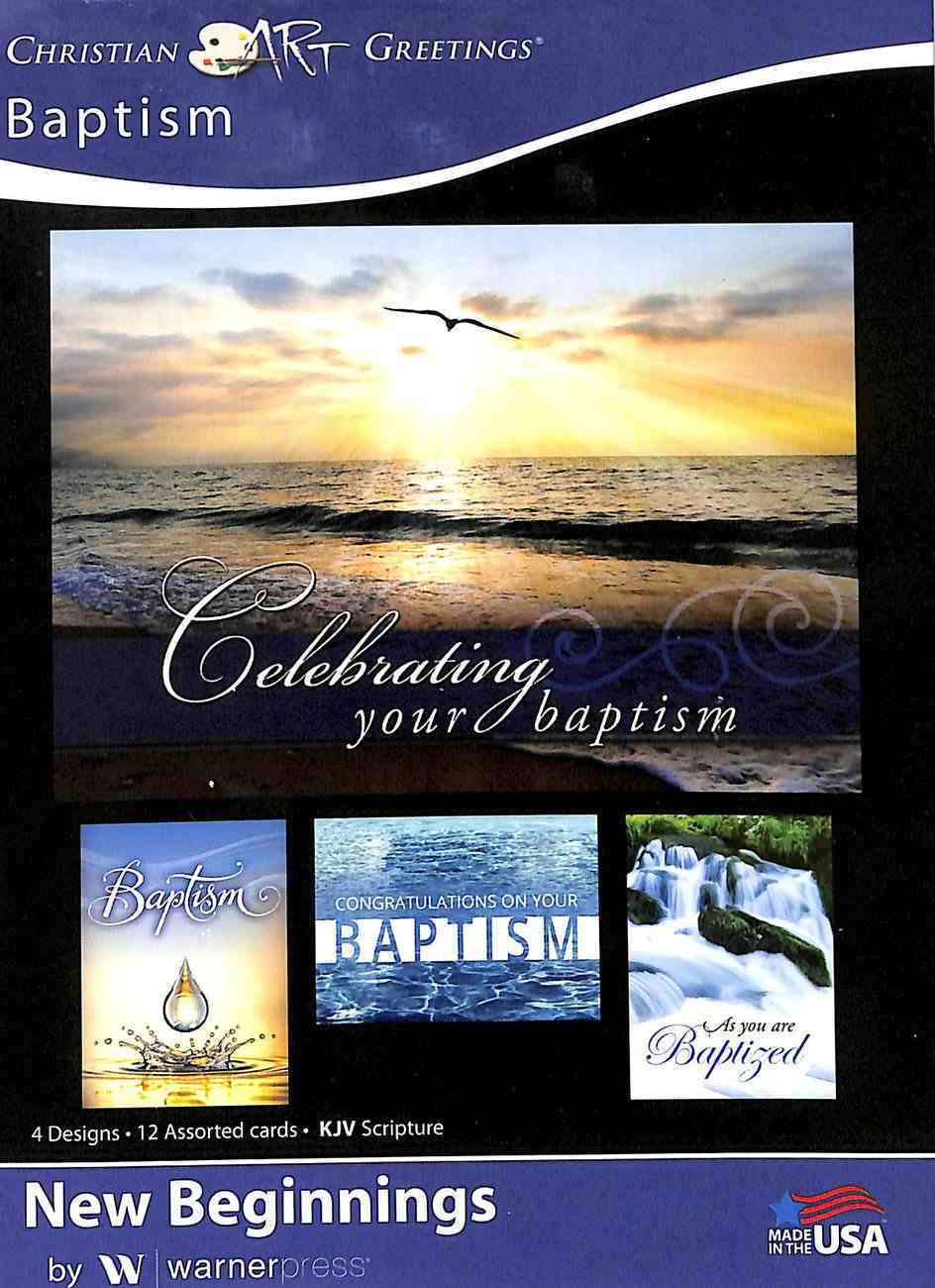 Boxed Cards: Baptism - New Beginnings (Kjv) Box