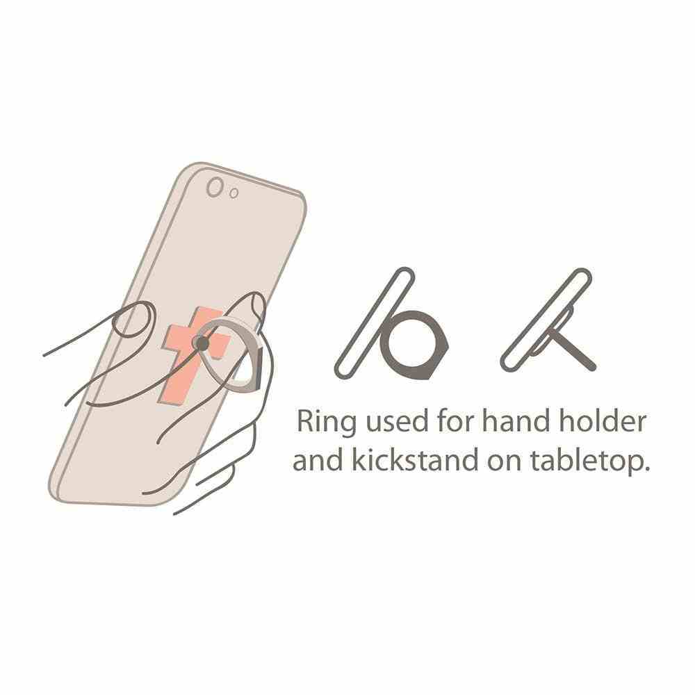 Mobile Phone Cross Ring Holder/Stand: Love Undefined