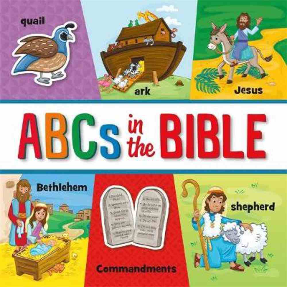 ABCS in the Bible Board Book