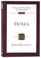 Hosea: An Introduction and Commentary (Tyndale Old Testament Commentary (2020 Edition) Series) Paperback - Thumbnail 0