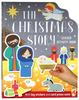 The Christmas Story Sticker Activity Book: With Big Stickers and Card Press Outs Paperback - Thumbnail 0