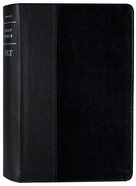 NLT Personal Size Giant Print Bible Filament Enabled Edition Black/Onyx (Red Letter Edition) Imitation Leather