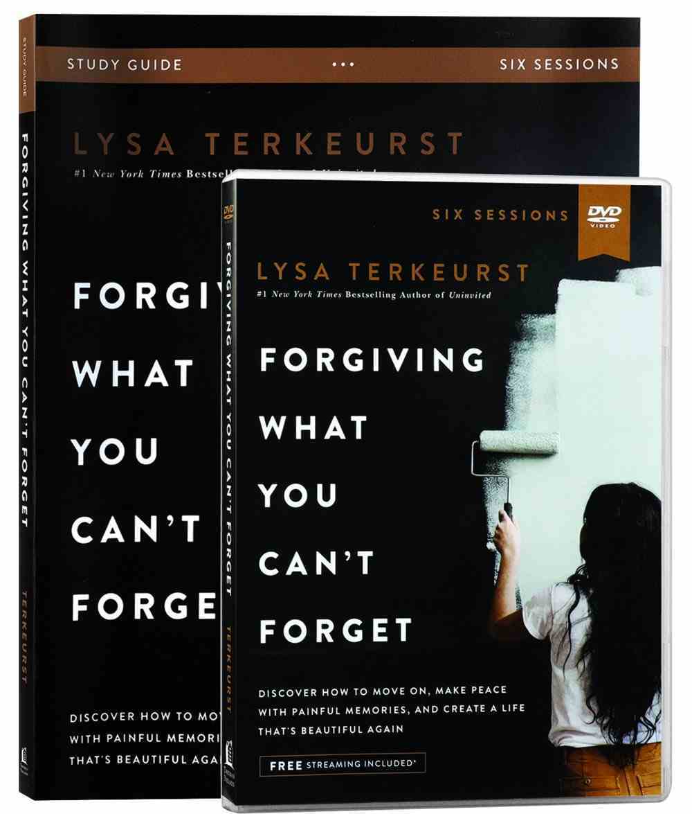 Forgiving What You Can't Forget: Discover How to Move On, Make Peace With Painful Memories, and Create a Life That's Beautiful Again (Study Guide With Dvd) Pack