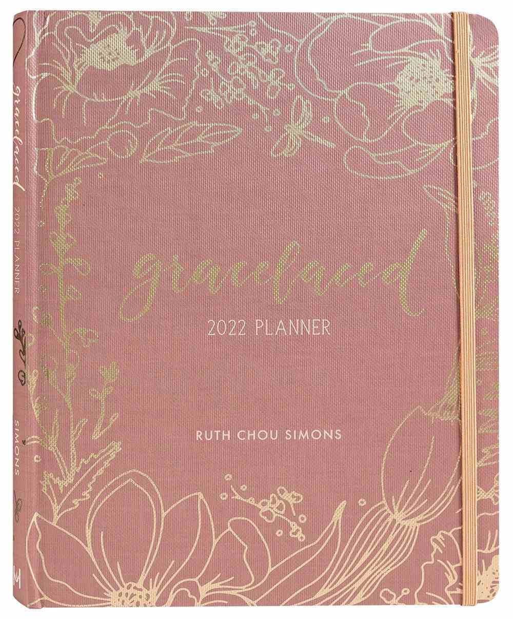 2022 12-Month Diary/Planner: Gracelaced Hardback