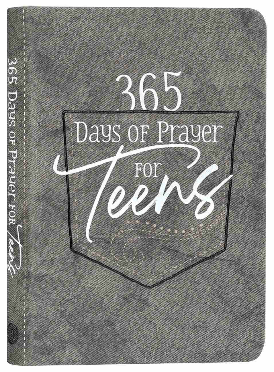 365 Days of Prayer For Teens: Daily Devotional Imitation Leather