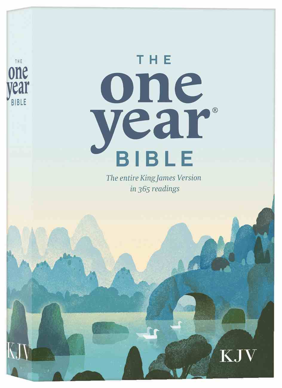 KJV One Year Bible (Black Letter Edition) Paperback