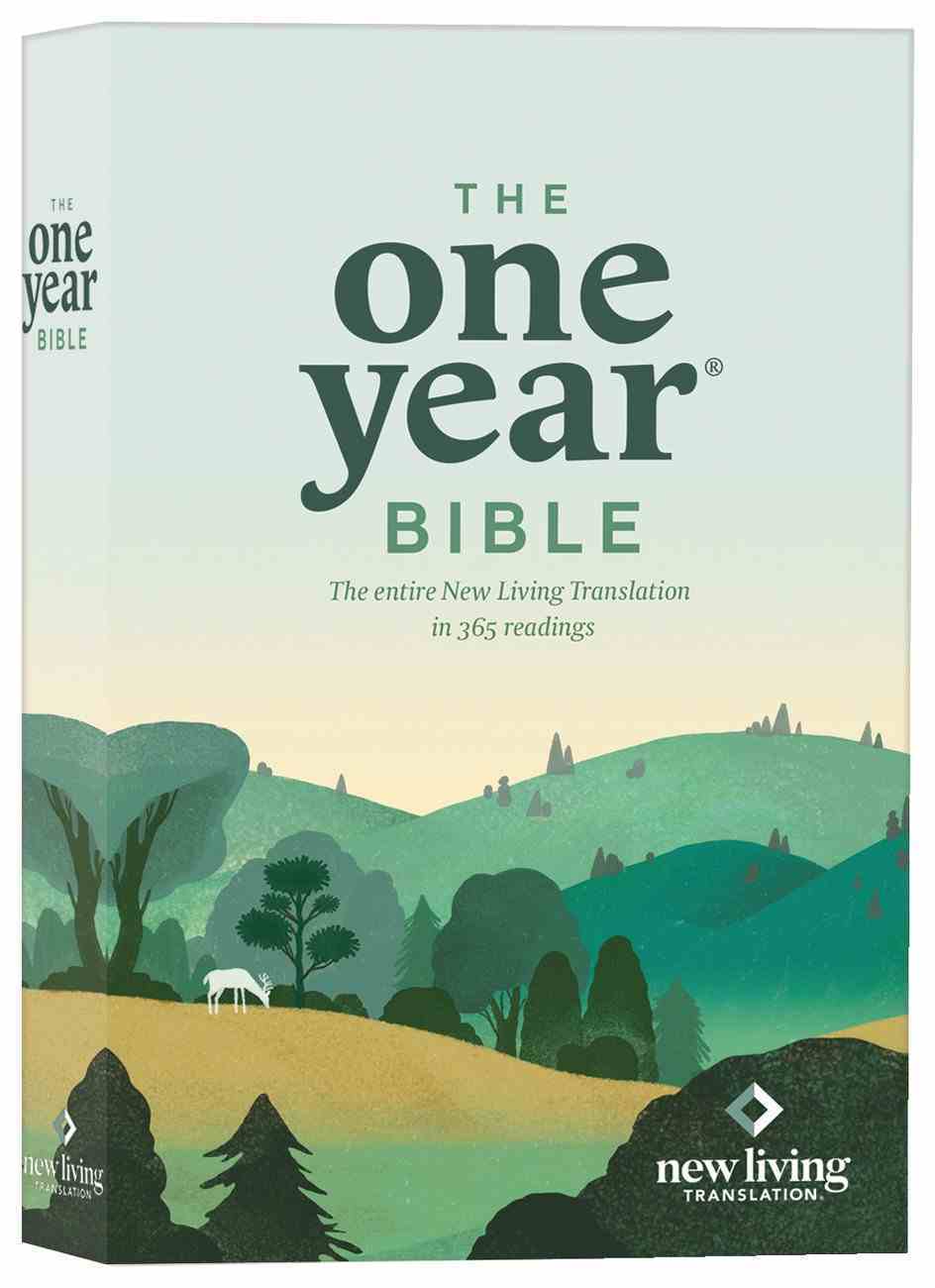 NLT One Year Bible (Black Letter Edition) Paperback