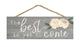 String Sign: The Best is Yet to Come, Pine, Roses Plaque - Thumbnail 0