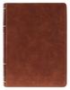KJV Thompson Chain-Reference Bible Brown (Red Letter Edition) Premium Imitation Leather - Thumbnail 0