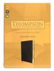 KJV Thompson Chain-Reference Bible Handy Size Black (Red Letter Edition) Bonded Leather - Thumbnail 2
