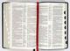 NKJV Reference Bible Black Indexed Verse By Verse (Red Letter Edition) Premium Imitation Leather - Thumbnail 4