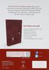 NKJV End-Of-Verse Reference Bible Giant Print Raspberry Birds (Red Letter Edition) Premium Imitation Leather - Thumbnail 1