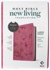 NLT Large Print Premium Value Thinline Bible Filament Enabled Edition Garden Pink Imitation Leather - Thumbnail 2