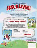 Jesus Lives! Easter Coloring Book (Warner Press Colouring/activity Under 5's Series) Paperback - Thumbnail 1