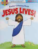 Jesus Lives! Easter Coloring Book (Warner Press Colouring/activity Under 5's Series) Paperback - Thumbnail 0