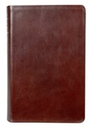 NLT Personal Size Giant Print Bible Filament Enabled Edition Brown (Red Letter Edition) Genuine Leather
