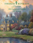 2022 Thomas Kinkade Diary/Planner: Studios Monthly/Weekly Planner With Scripture Calendar