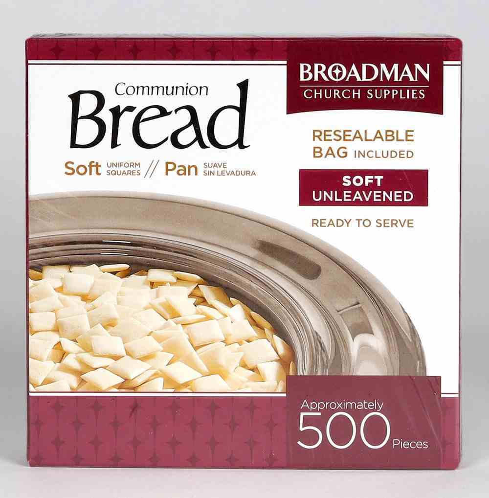 Communion Bread Unleavened Soft 500 Pieces Box