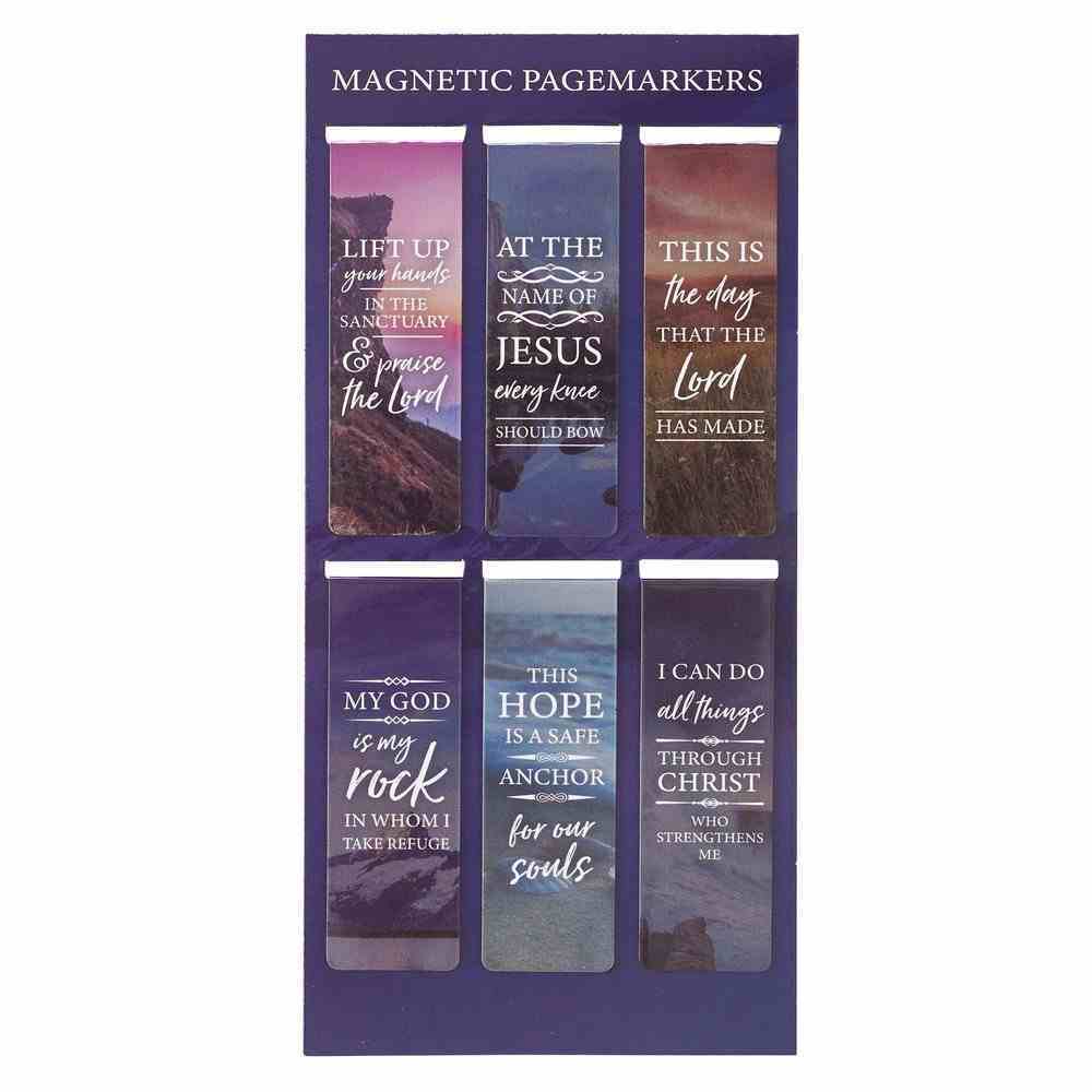 Bookmark Magnetic: Lift Up Your Hands (Set Of 6) Stationery