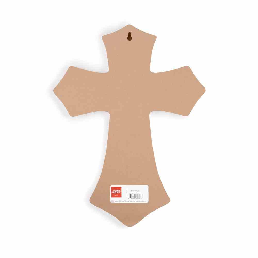Cross Wall Plaque : Old Rugged Cross (Mdf) (Vintage Praise Series) Plaque
