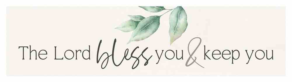 Tabletop Decor : The Lord Bless You & Keep You (Pine) (Vintage Praise Series) Homeware