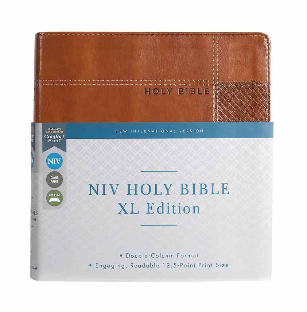 NIV Holy Bible Xl Edition Brown By Zondervan Publishing | Koorong