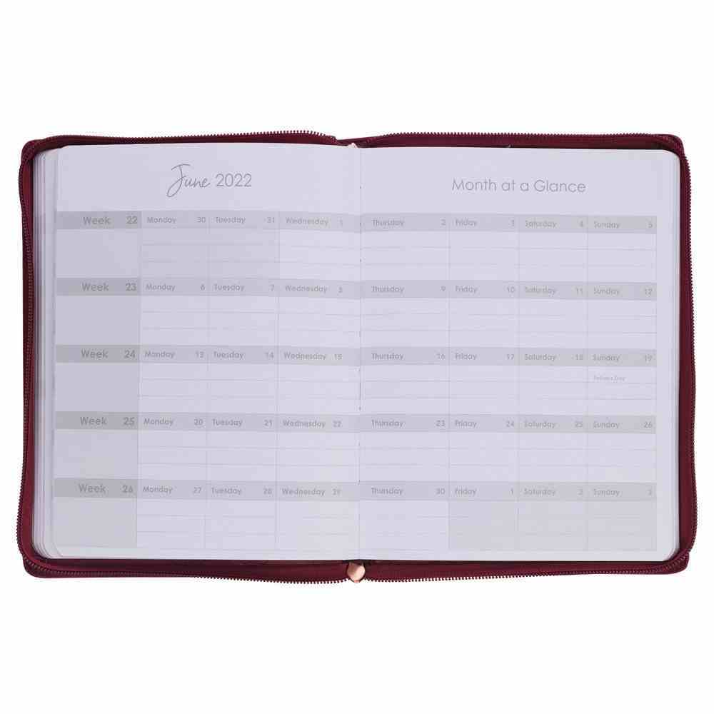 2021-2022 18-Month Large Diary/Planner: I Know the Plans (Jer 29:11) Imitation Leather