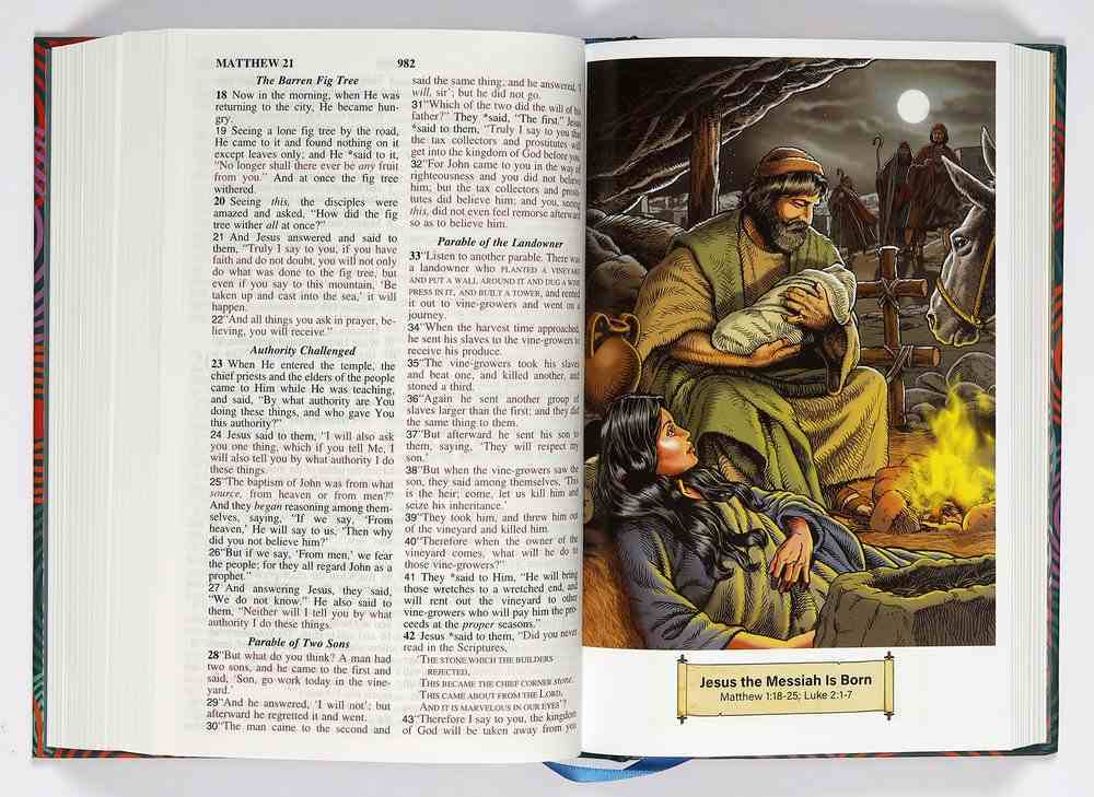NASB Holy Bible Children's Edition (Red Letter Edition) Hardback